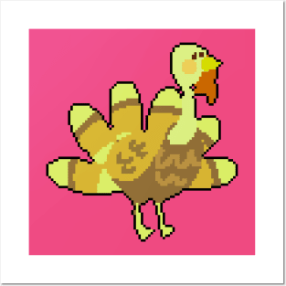 Pixel Avian Allure Posters and Art